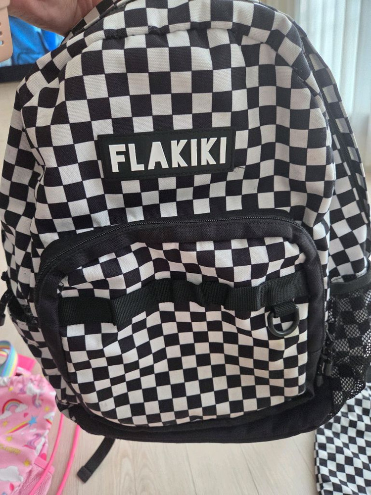 FLAKIKI 플라키키 백팩 유니콘 여아용 체커백팩 남아용--6