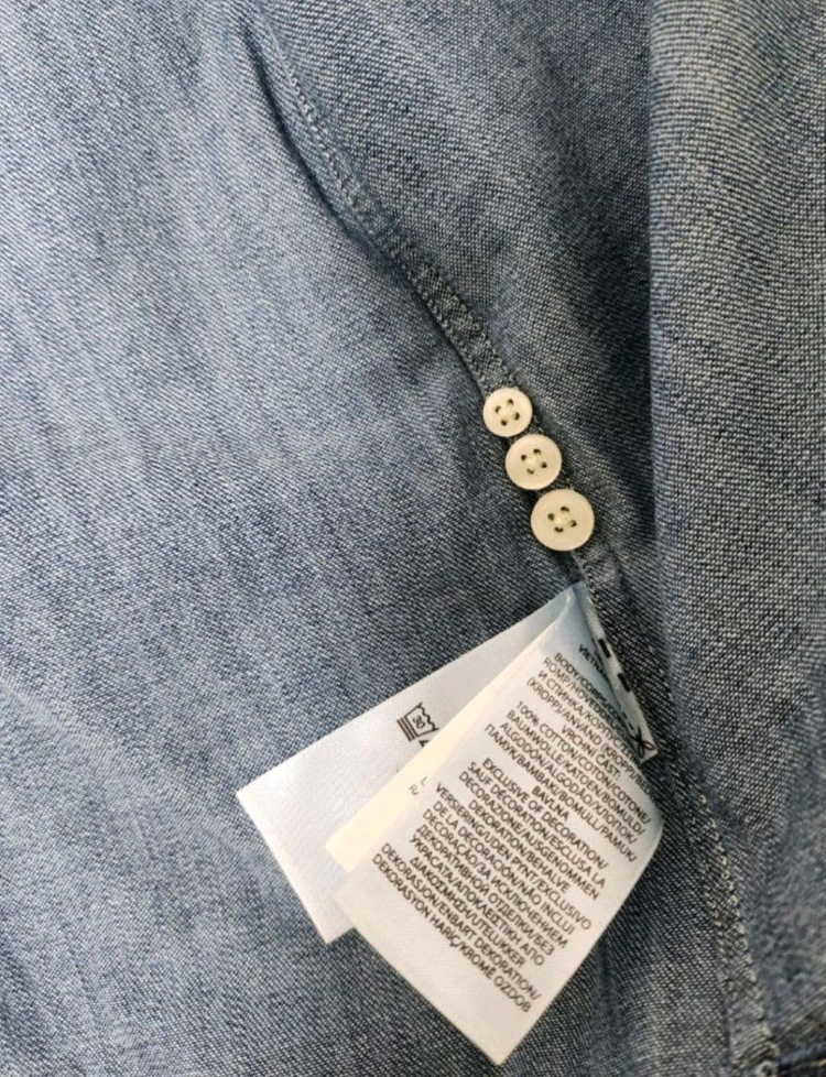 랄프로렌 데님셔츠 공용 s사이즈--3