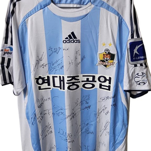 [105]2007 울산현대 아디다스 단체 사인 풀마킹 유니폼 판매합니다. 이미지