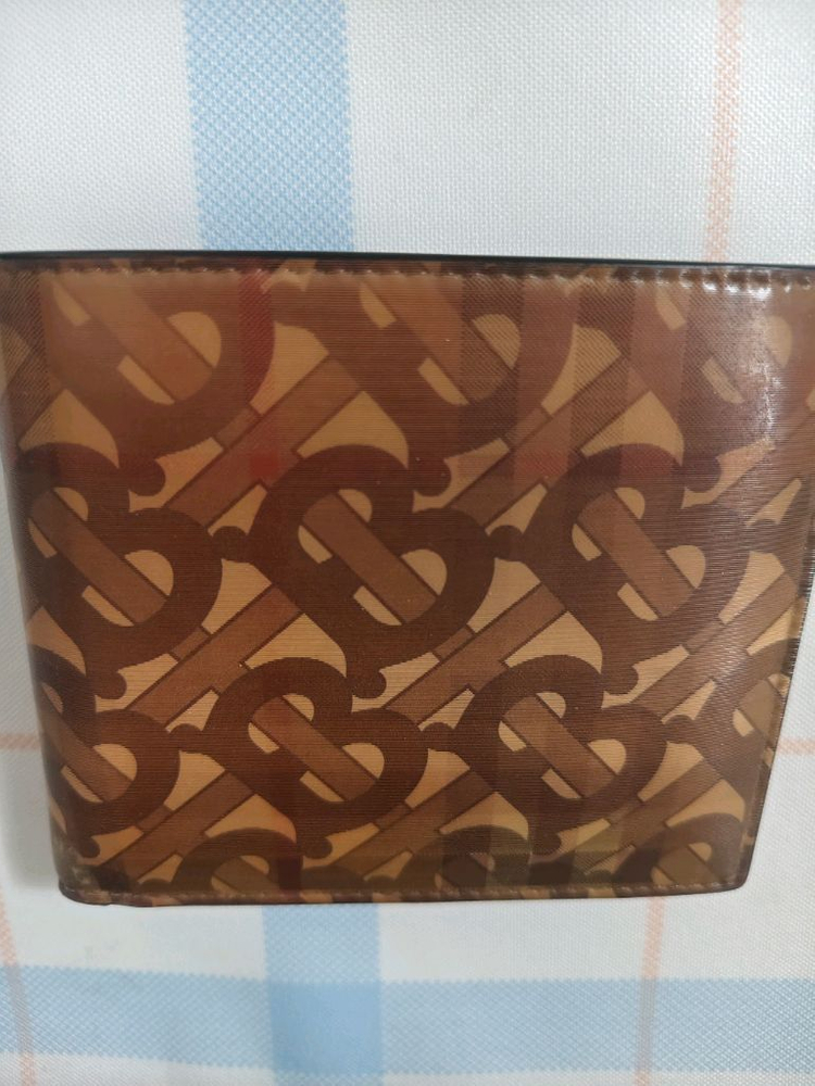 버버리 TB 모노그램 남성 반지갑 풀세트 ( 3D 투패턴 ) 이미지