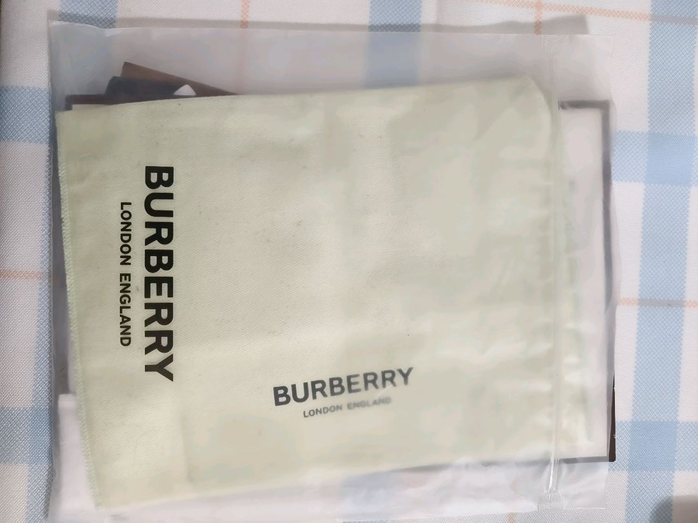 버버리 TB 모노그램 남성 반지갑 풀세트 ( 3D 투패턴 ) 이미지