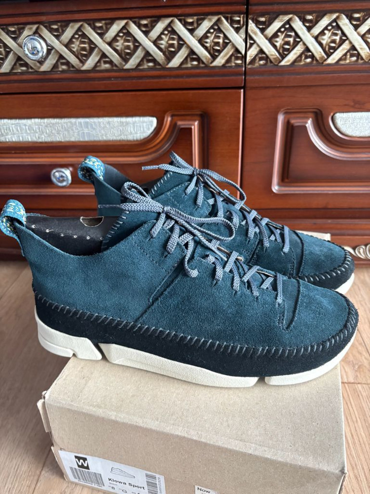 클락스 남성 트리제닉 진청색 UK 8(운동화기준 275)새제품--1