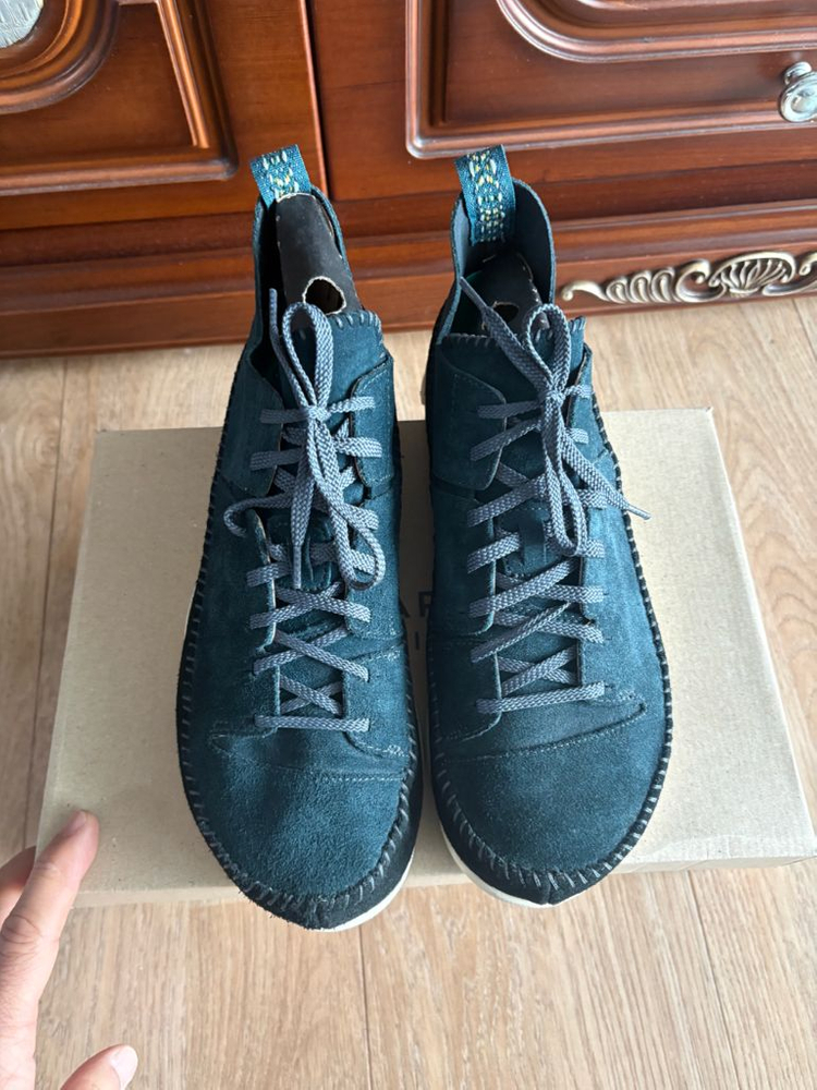 클락스 남성 트리제닉 진청색 UK 8(운동화기준 275)새제품--3