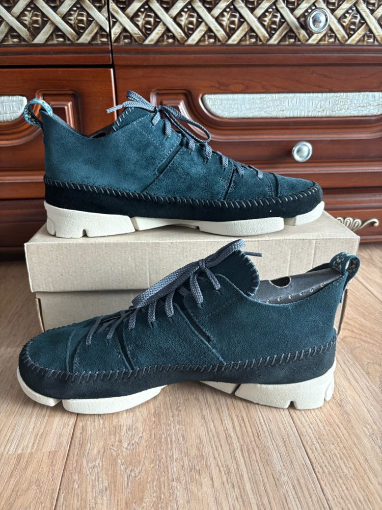 클락스 남성 트리제닉 진청색 UK 8(운동화기준 275)새제품--4