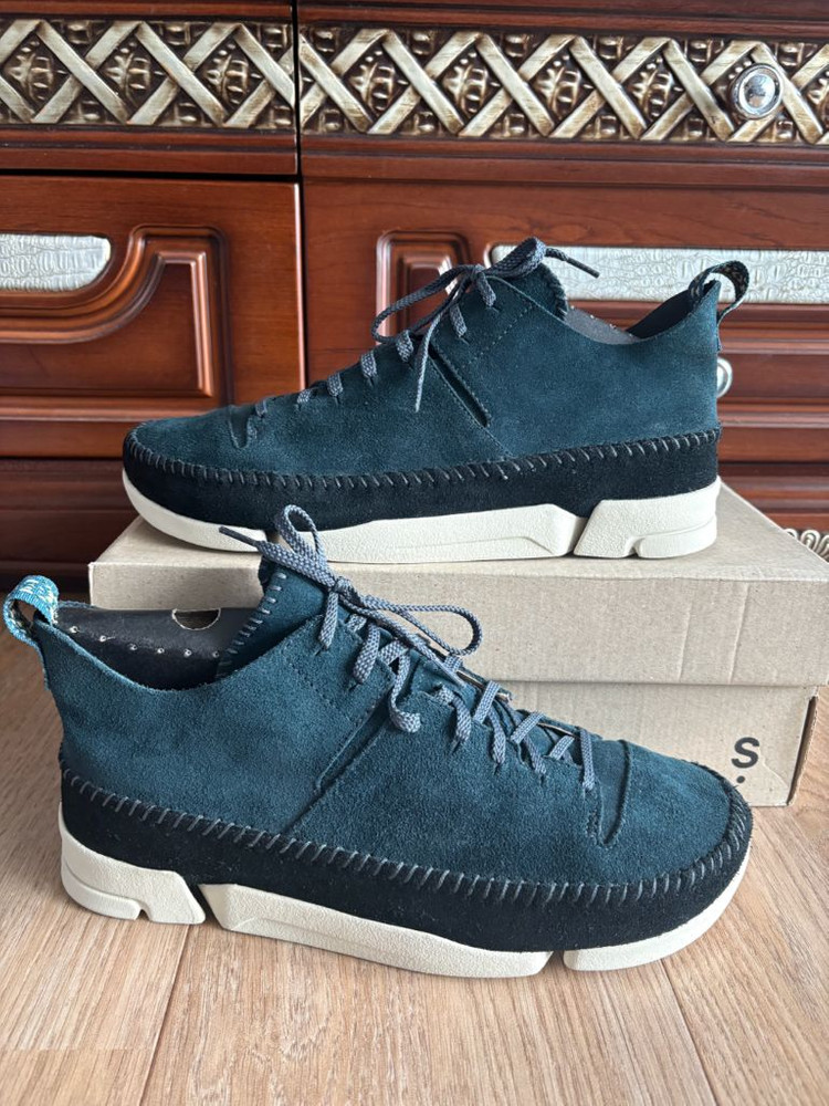 클락스 남성 트리제닉 진청색 UK 8(운동화기준 275)새제품--5