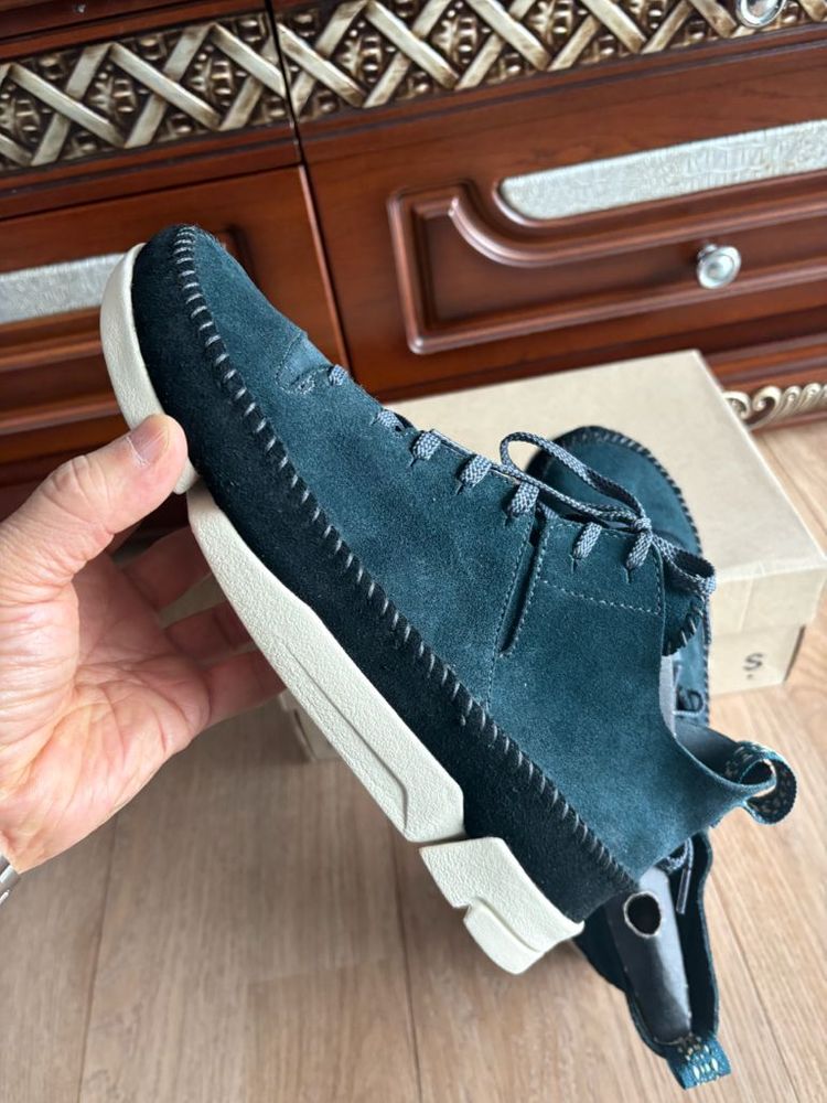 클락스 남성 트리제닉 진청색 UK 8(운동화기준 275)새제품--7