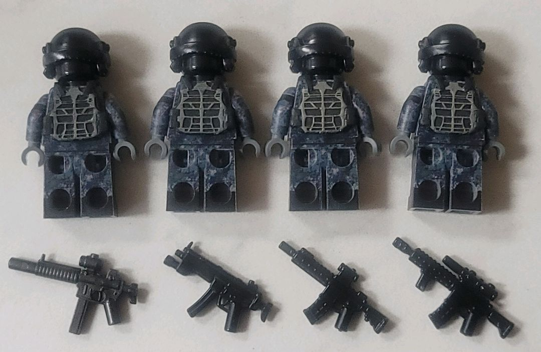 레고 커스텀 브릭디자이너 차량 미니피규어-1--6