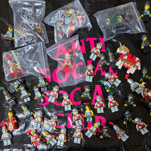 레고 킹덤 피규어 일괄 완무기사 1기포함