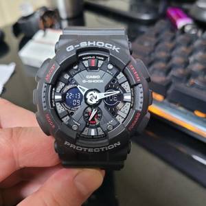 정품지샥 GA-120 쥐샥 빅페이스 군인시계 전자시계 방수시계 처분 이미지