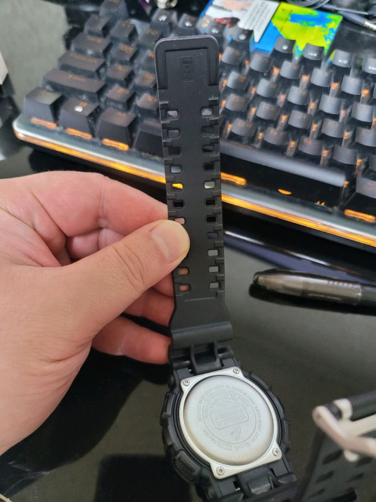 정품지샥 GA-120 쥐샥 빅페이스 군인시계 전자시계 방수시계 처분 이미지