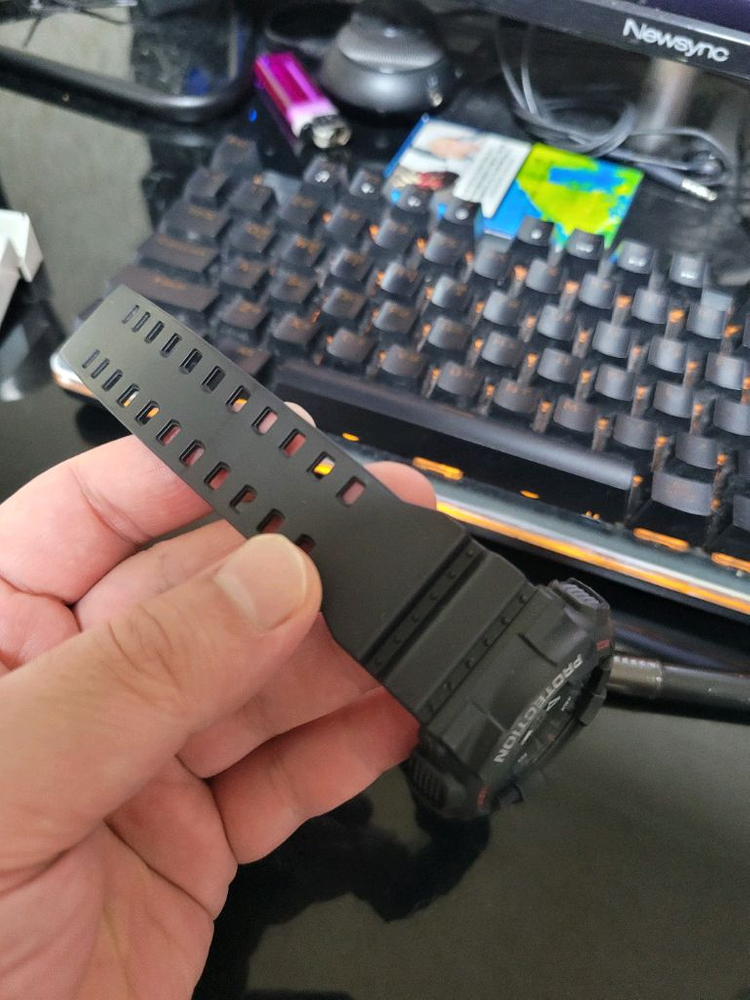 정품지샥 GA-120 쥐샥 빅페이스 군인시계 전자시계 방수시계 처분 이미지