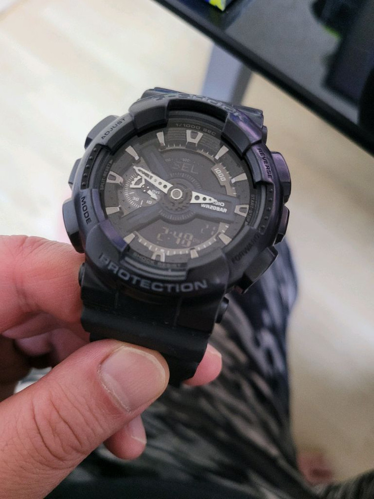 지샥 올검 GA-110 쥐샥 군인전자방수시계 처분 이미지