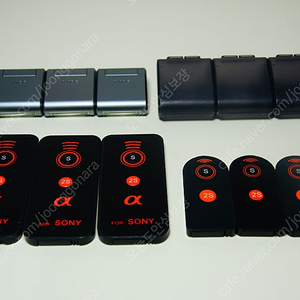 소니 미러리스용 플래시/리모컨 팝니다(각 오천원)