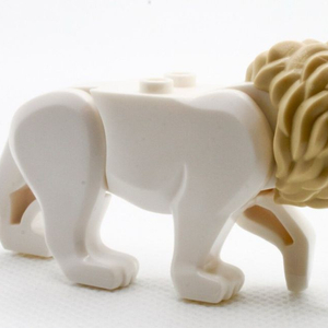 레고 수컷 백사자