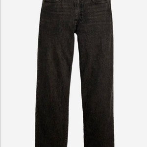 (36-32)리바이스x조던 배기 진 블랙 새제품 팝니다