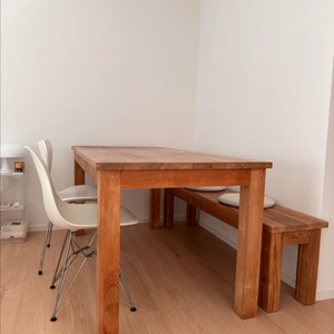 세덱 에스니크래프트 6인용 테이블 &벤치 셋트