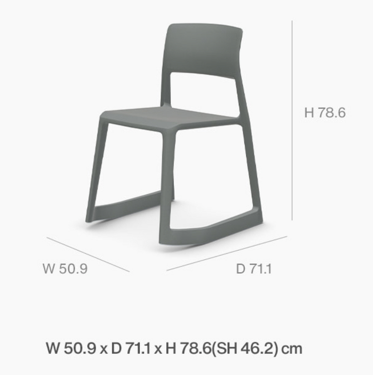 비트라 팁톤 RE 체어 (인더스트리얼 그린/망고)--4