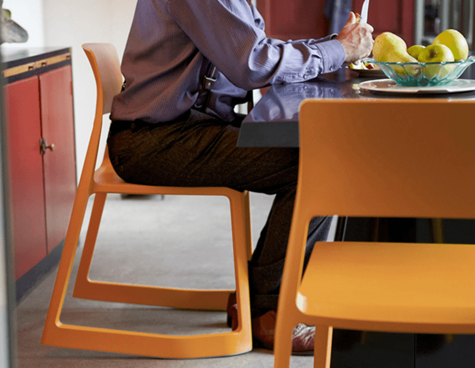 비트라 팁톤 RE 체어 (인더스트리얼 그린/망고)--7