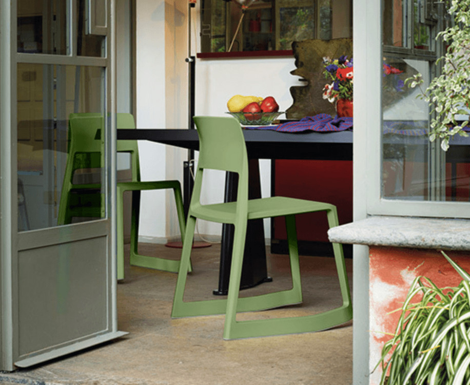 비트라 팁톤 RE 체어 (인더스트리얼 그린/망고)--8