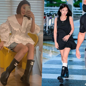 샤넬 레인부츠 I(38) K(240~250)