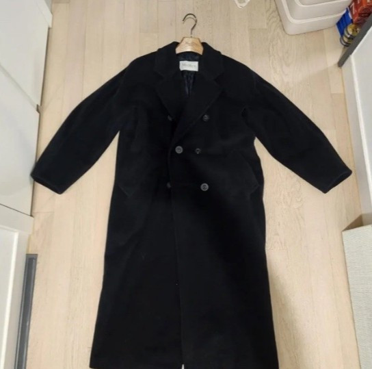 [정품] 막스마라 마담 아이콘 코트 블랙--3