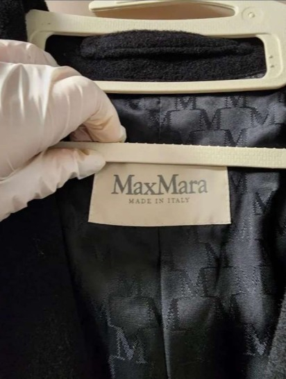 [정품] 막스마라 마담 아이콘 코트 블랙--7