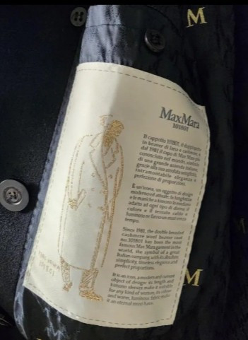 [정품] 막스마라 마담 아이콘 코트 블랙--5