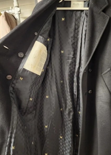 [정품] 막스마라 마담 아이콘 코트 블랙--6