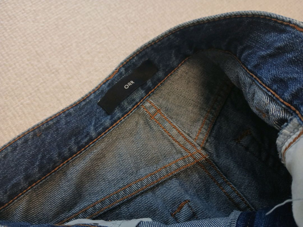 오르 일자 청바지--2