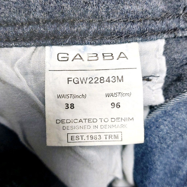 GABBA 남성기모청바지38/겨울바지 엄청편한--2