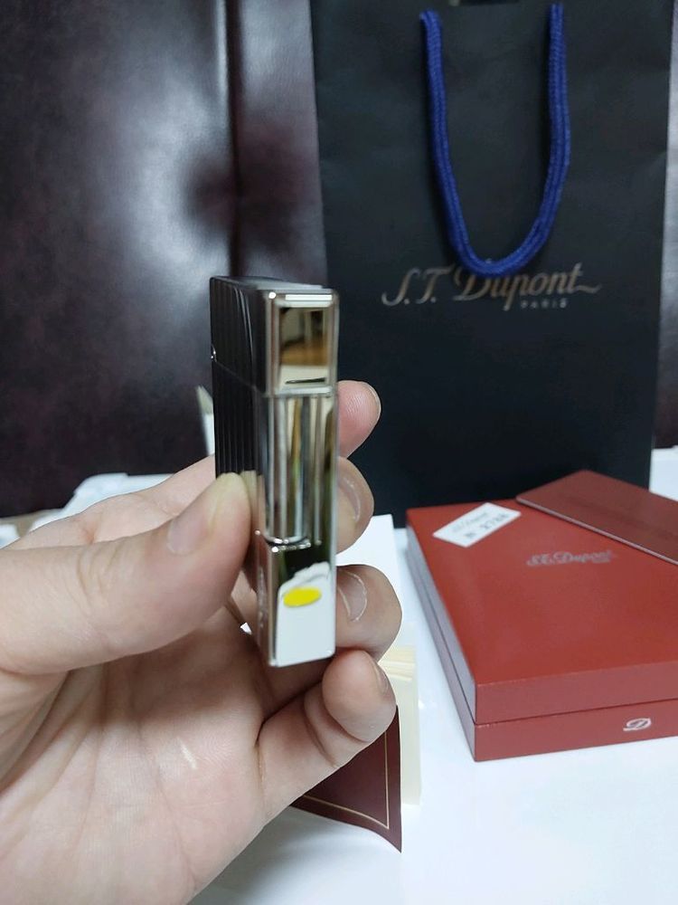 [새상품,백화점판] 듀퐁라이터 라인2 ca18315 개츠비 팔라듐 듀퐁 라이타--4