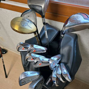 골프 드라이버 세트(텔메드라이버.미즈노아이언 외)