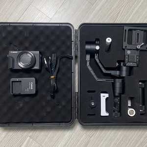 캐논 g7x mark3 + 짐벌 서비스