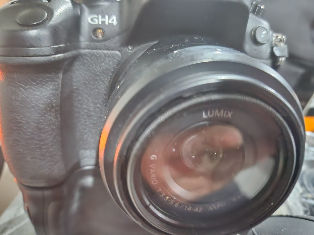파라소닉 풀프레임 DSLR 카메라 + 플래시 세트 이미지