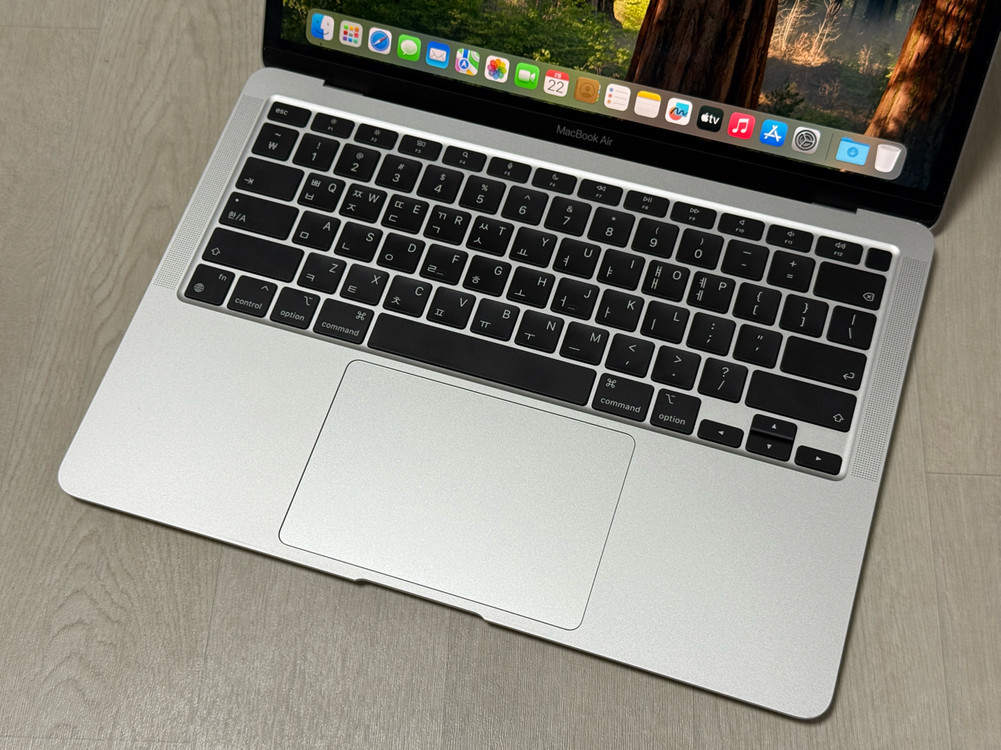 (배터리96) 맥북 에어 m1 13인치 8 256 실버--5