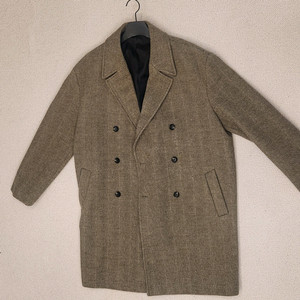 남성 롱코트 4xl 브라운색상 빅사이즈