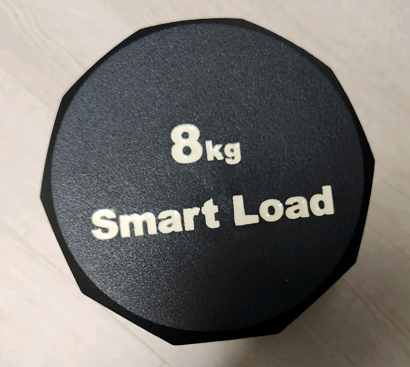 스마트로드 우레탄 8kg 덤벨--1
