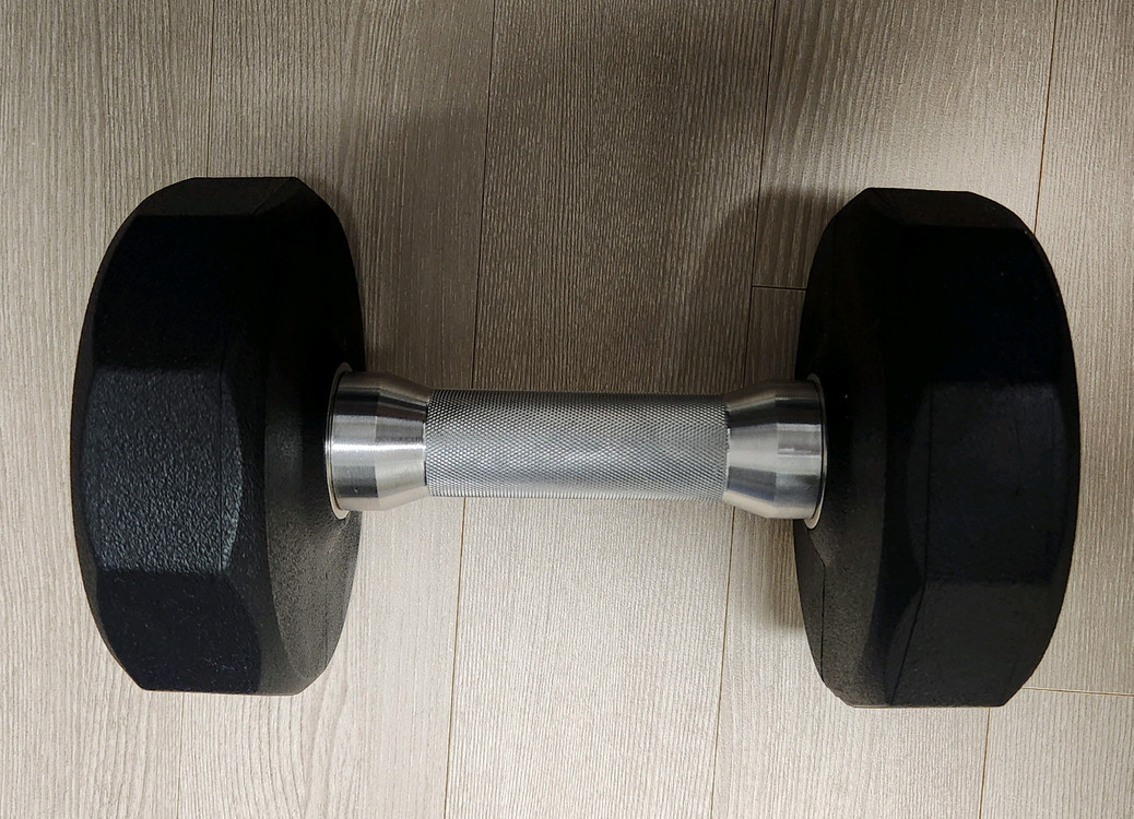 스마트로드 우레탄 8kg 덤벨--2