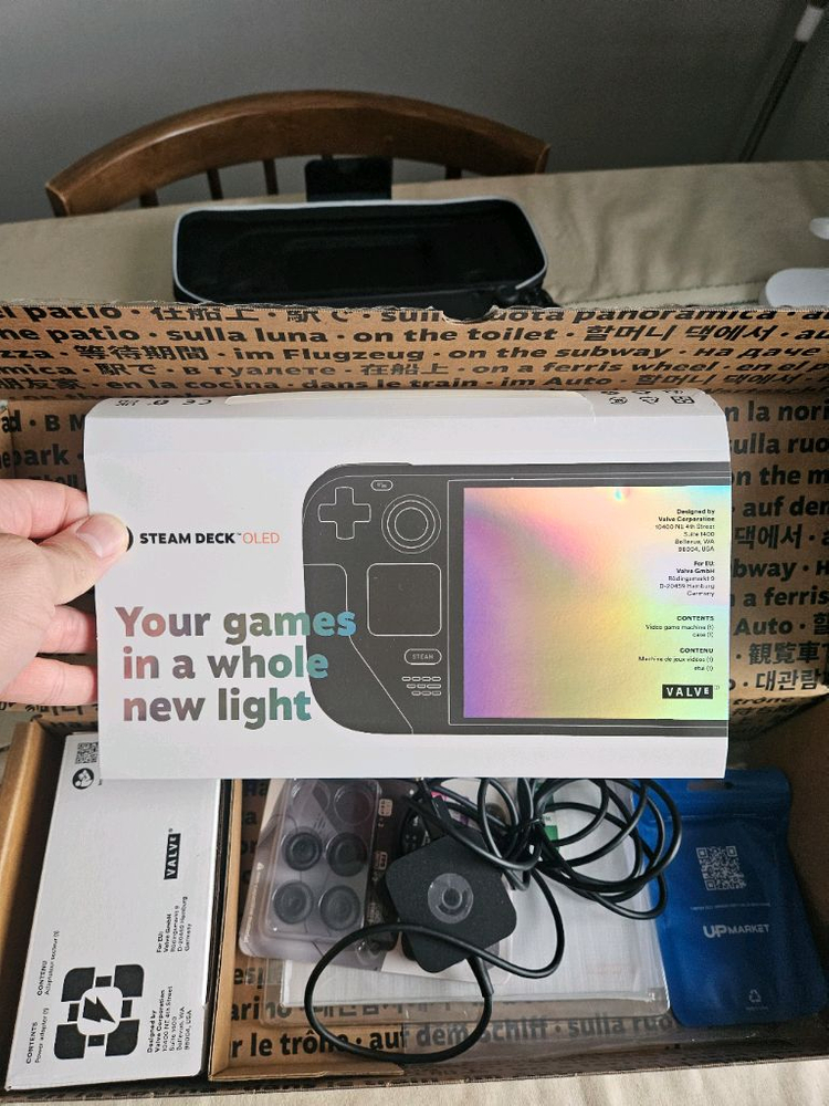 스팀덱OLED 1tb 판매합니다.--1