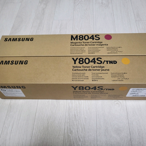 미개봉 정품 삼성 804S 칼라 토너