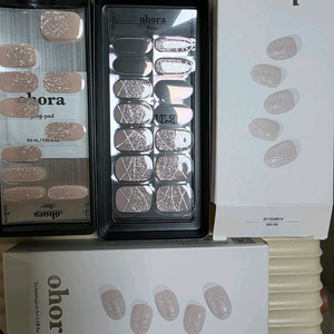 오호라 웨딩 젤네일 미개봉과 여분20개 이미지