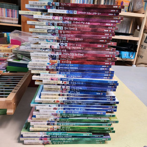 프뢰벨 뉴컨셉동화 50권 유아도서전집(독후활동 3박스 새것 포함)