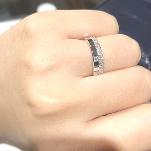 쇼파드 아이스큐브 18k 반지 1P 다이아 반지 가장 착한 가격