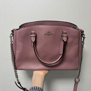 코치 핑크 사첼백 크로스/토트백 이미지
