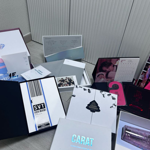 세븐틴 시그, 공식키트 및 굿즈 일괄 이미지