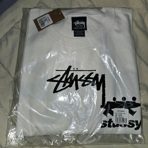 스투시 서프워크 티셔츠 화이트 2XL 새상품