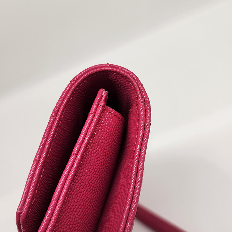 생로랑 617662 모노그램 엔벨로프 클러치 핑크--7