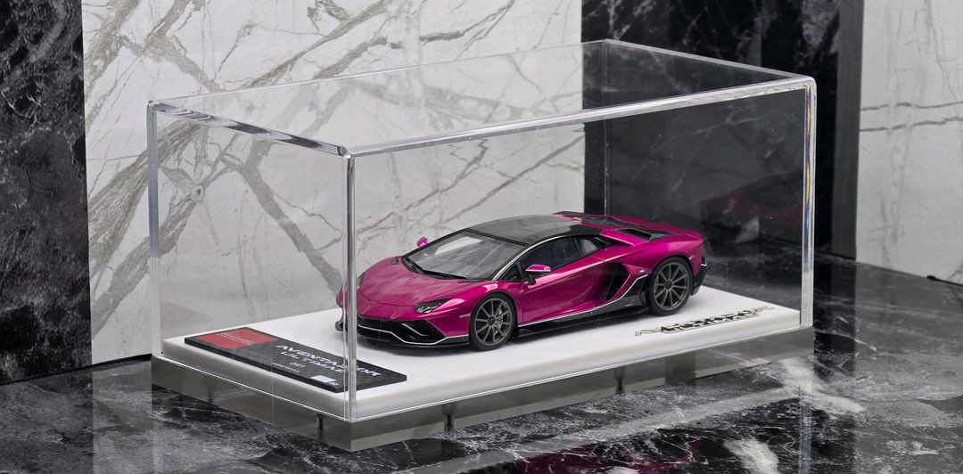 1/43 메이크업 람보르기니 아벤타도르 울티메 핑크 (오토아트,bbr,켕파이) 이미지