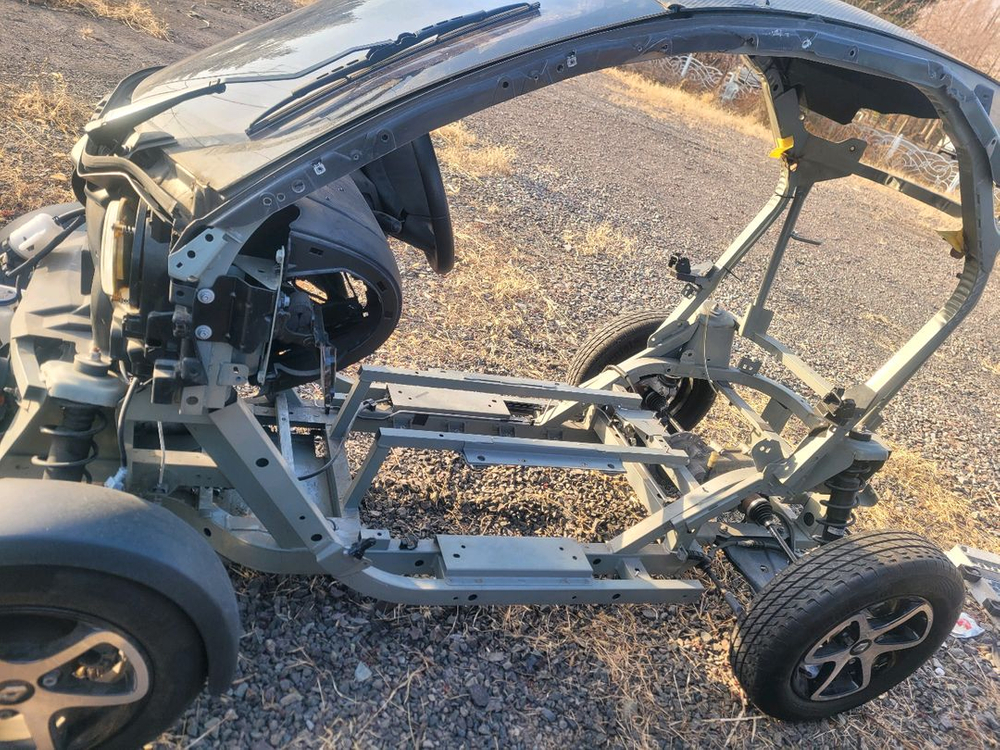 버기카 제작용 차대 미션(트위지) 이미지