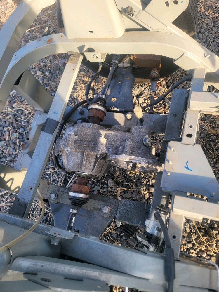 버기카 제작용 차대 미션(트위지) 이미지